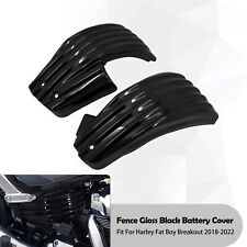 Noir clôture Batterie Côté