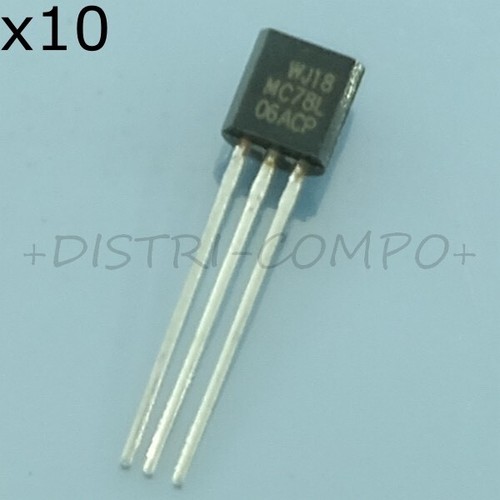Mc78l06acp regulateur 6v - regulateur, +6v