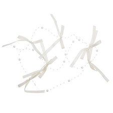  Rideau de perles en forme de nœud : séparateur de pièce décoratif à pompons