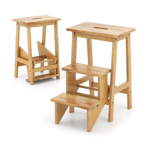 Escabeau marches pliable - 3,