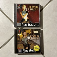 Lot 2 Jeux Tomb Raider PlayStation 1 PS1 (2 & Révélation Finale)