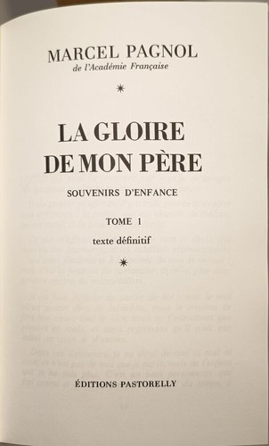 Gloire mon pere - la,