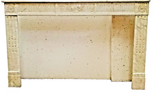 élégante cheminée louis XVI