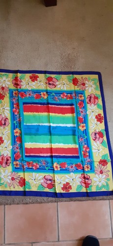 Superbe foulard pure soie - foulard,