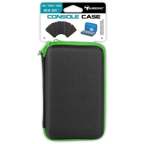 Sacoche vert pour new - new, 3ds