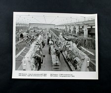 PHOTO AVION AIRCRAFT LOCKHEED STARFIGHTER FIAT F104G LIGNE PRODUCTION LINE 25x19