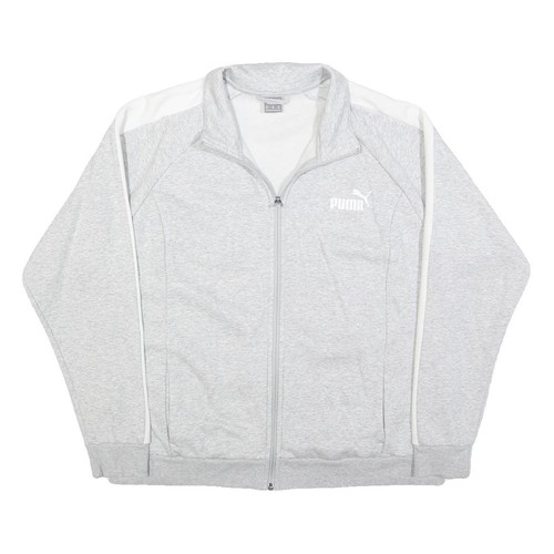 Puma veste zippée coton gris - veste,