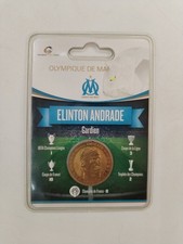 Olympique De Marseille Médaille Pièce Or Eliton Andrade Collection Om