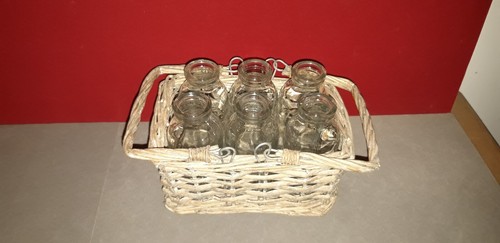 Objet déco panier en osier - objet,