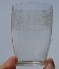 Baccarat verre en - -,