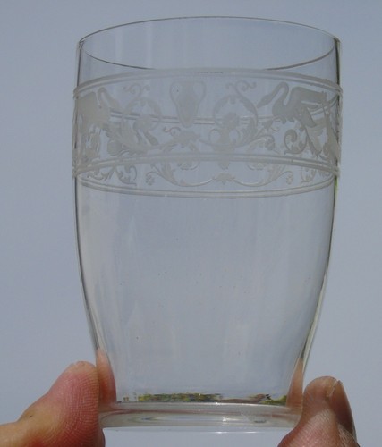 Baccarat verre en - -,