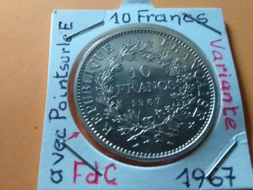 Variante francs - 10,