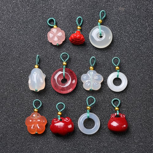 Set natural gemstone - ·,