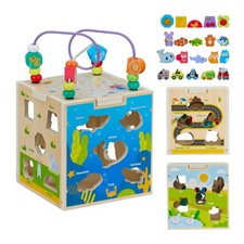 Cube d'activité en Bois