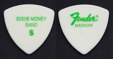 Eddie Money Tommy Girvin Fender White Bass Guitar Pick - Tournée 1997