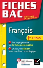 Fiches Bac Français 1re