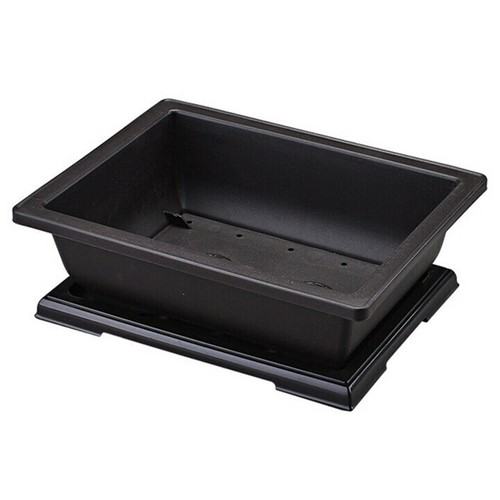 Fleur pot plastique - pot, rectangle