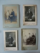 LOT DE 4 PHOTOS ANCIENNES