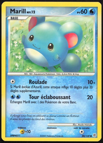 Carte pokémon marill - carte,