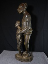 Sculpture statue africaine en