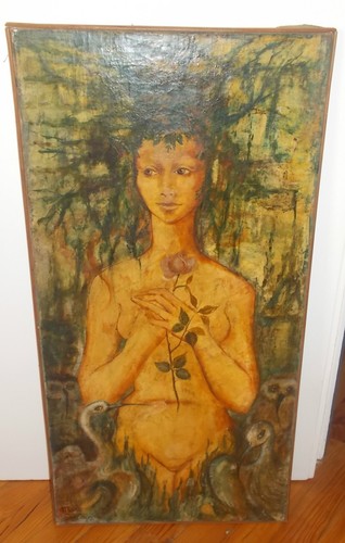 Huile sur toile marc - sur,