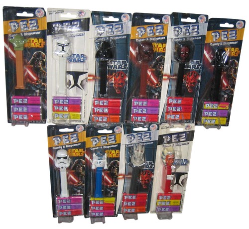 Lot distributeur bonbons pez - lot,
