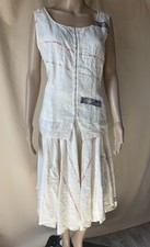 Ewa I Walla Jupe Et Gilet Lin