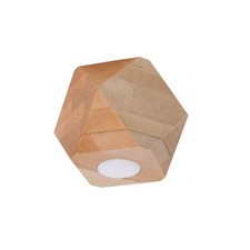 Plafonnier bois naturel - plafonnier,
