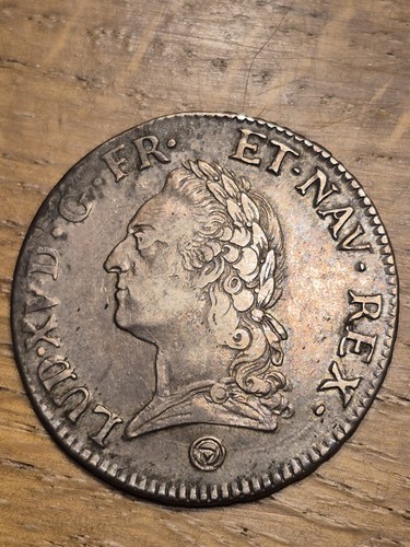 Louis écu à la vielle - xv,