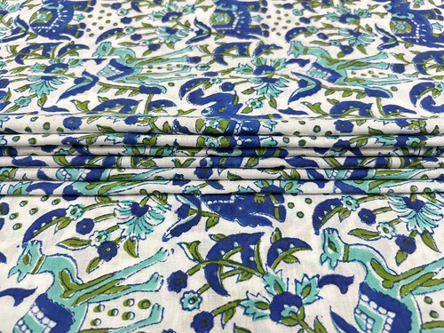 Tissu indien coton imprimé - indien,