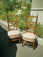 Paire De Chaises Nourrice Provençale