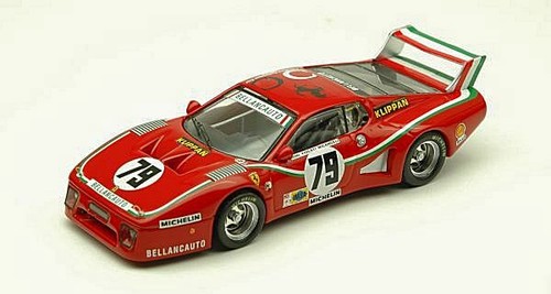Ferrari 512 accident lm - 512, #79
