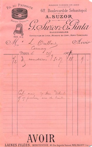 1906 fil patriote g - fil, au