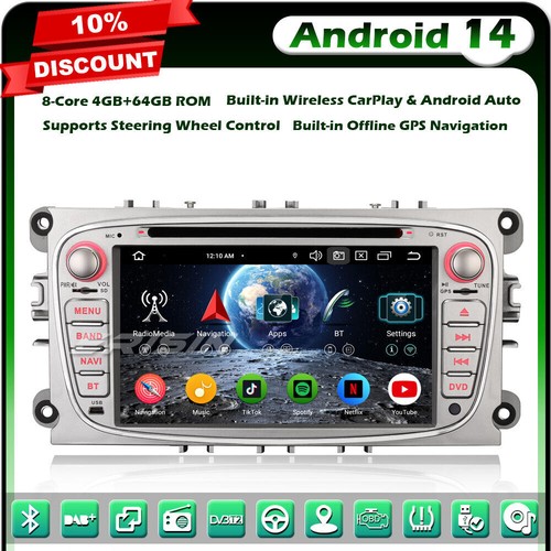 64go android gps dvd - android, 16