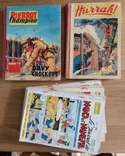 lot ALBUMS 11 Pierrot Champion Album 22 Hurrah et 14 NANO ET NANETTE  1958