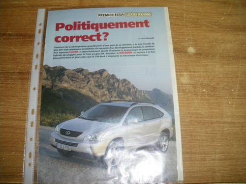 Premier essai lexus - premier, essai...........lexus