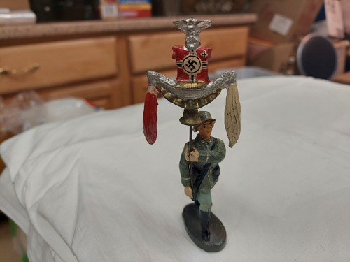 Elastolin wehmeht soldier with - wehmeht,