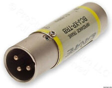 4 X Canare BCJ-XP-TRB BNC-F In to XLR-M Out digital Audio Impedance Transformer