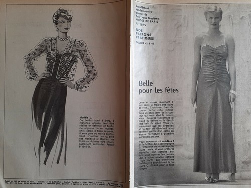 Patron robe longue bolero - robe,