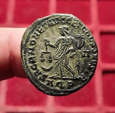 #112-2 ~ MAXIMIEN HERCULE - Follis - SACR MONET AVGG ET CAES NOSTR - AQP Aquilée