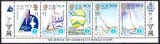 SOLOMON Islands 1987 ships america's cup