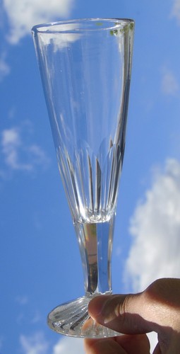 Baccarat flûte à champagne - -,