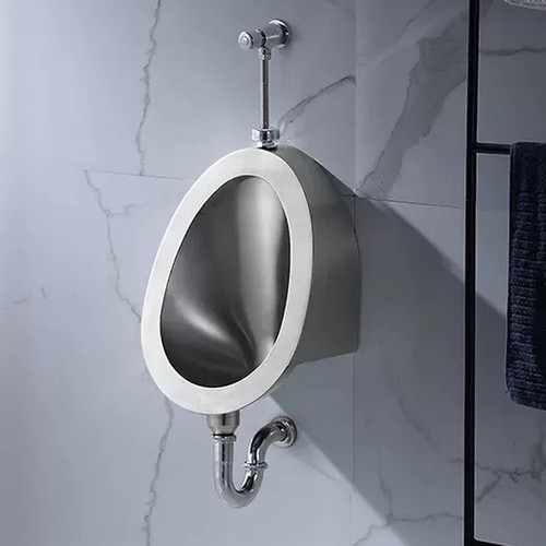 Urinals oval silver - urinals,