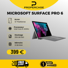 Microsoft Surface Pro 6 12,3" (Intel Core i5-8350U,  256Go SSD, 8Go RAM)