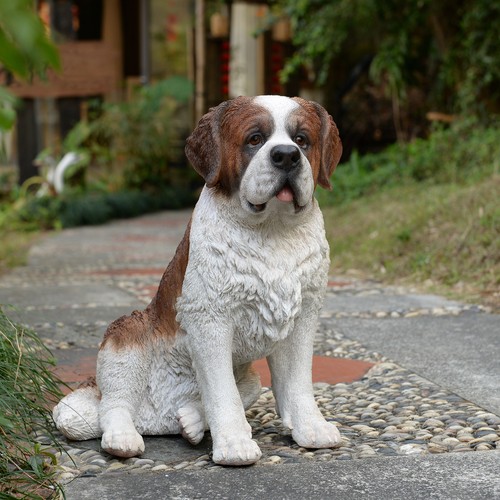Lifelike saint bernard - lifelike,
