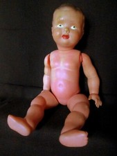 BAIGNEUR POUPON POUPEE celluloid Jouet Toy Doll Puppe Marechal & Grassard c1945