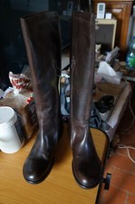 Fly London Mistry, Bottes Cavalières Femme, Marron (DK. Brown), 41 EU