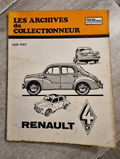 les archives du collectionneur  R4 cv  occasion,état moyen