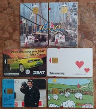 FRANCE 6 TELECARTES 5 UNITES