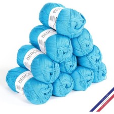 10 pelotes de laine - Lagon -